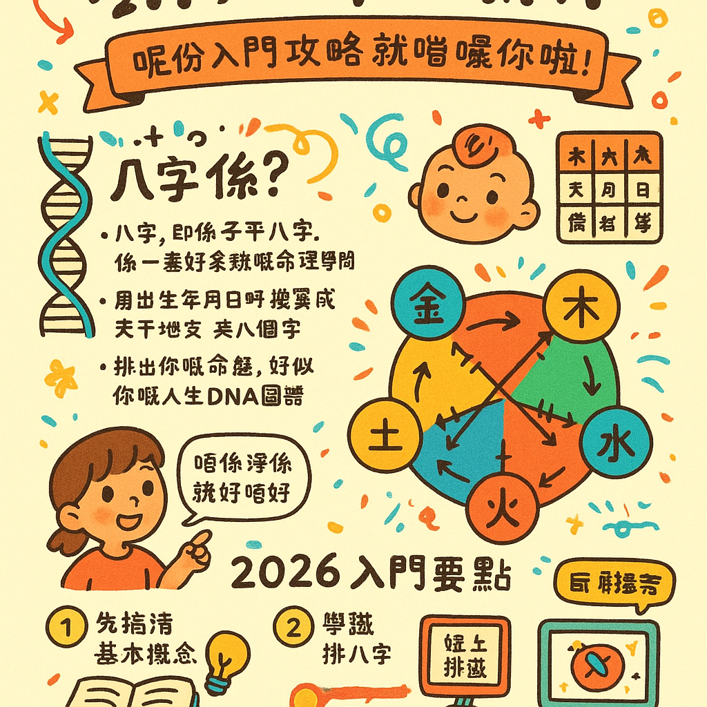 2026八字入門攻略