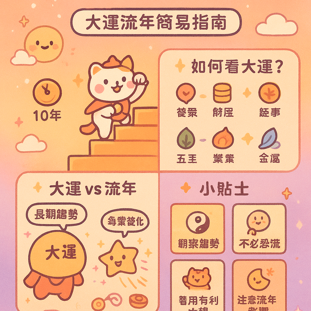 「大運流年」點樣計？