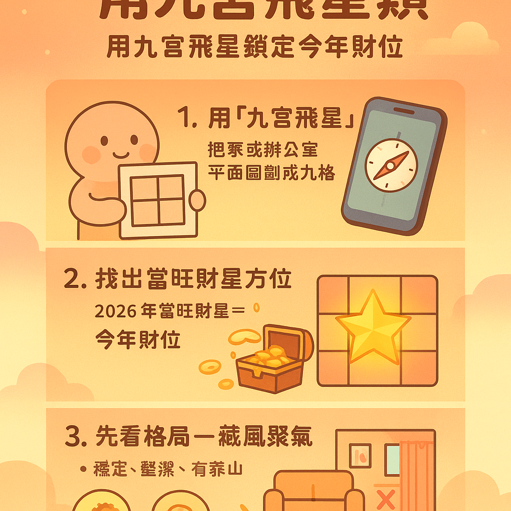 2026財位搵法教學