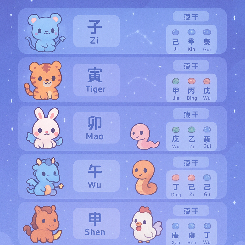 點樣睇地支藏幹？實用解讀法