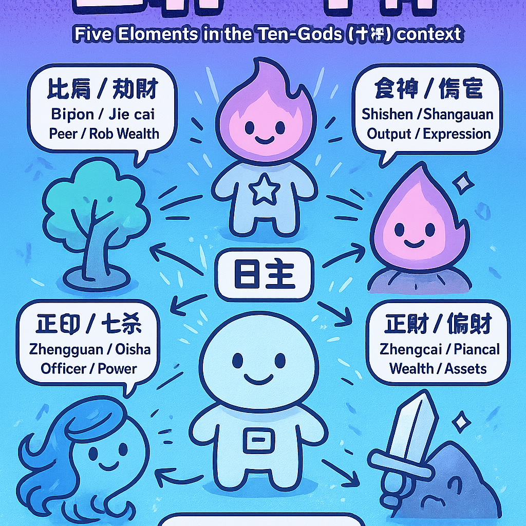 點用十神睇流年運勢？